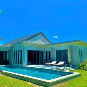 Villa 212 Coastar Hồ Tràm 3PN hướng vườn