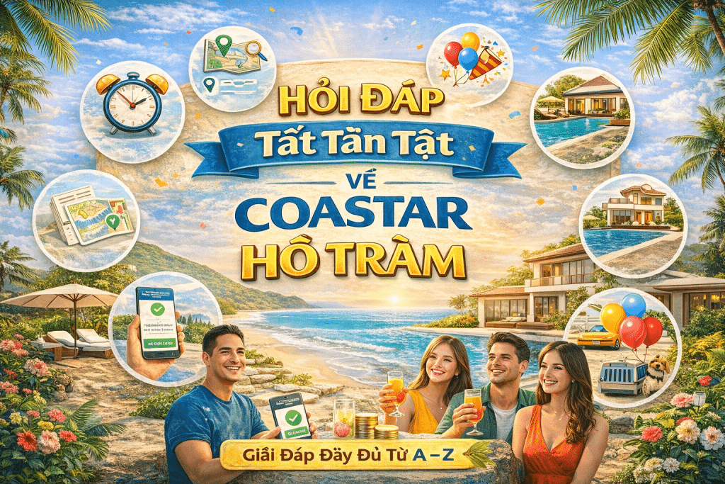 HỎI ĐÁP TẤT TẦN TẬT VỀ COASTAR HỒ TRÀM (FAQ CHI TIẾT)