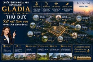 Chuỗi tiện ích ngoại khu xung quanh Gladia Thủ Đức