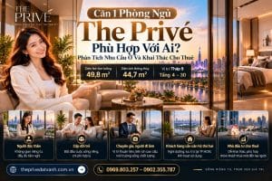Phân tích nhu cầu ở và cho thuê căn 1PN The Prive
